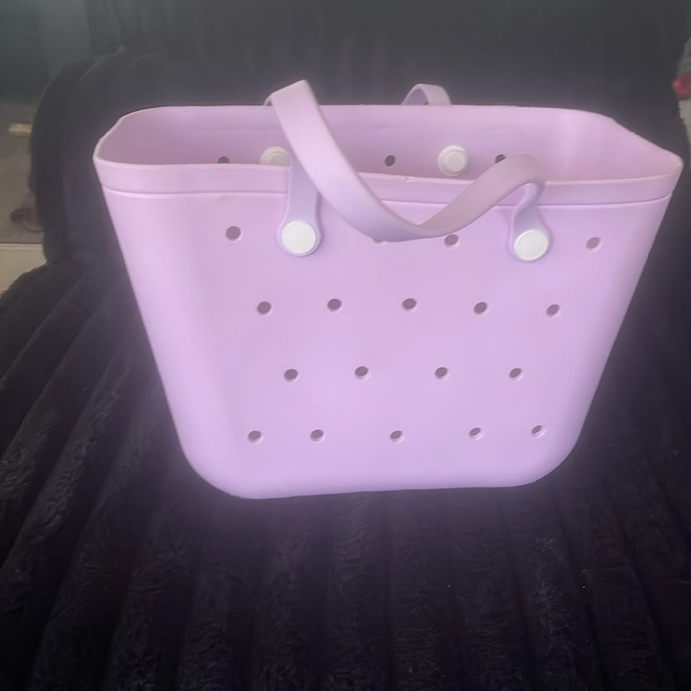 Purple Beach Bag
